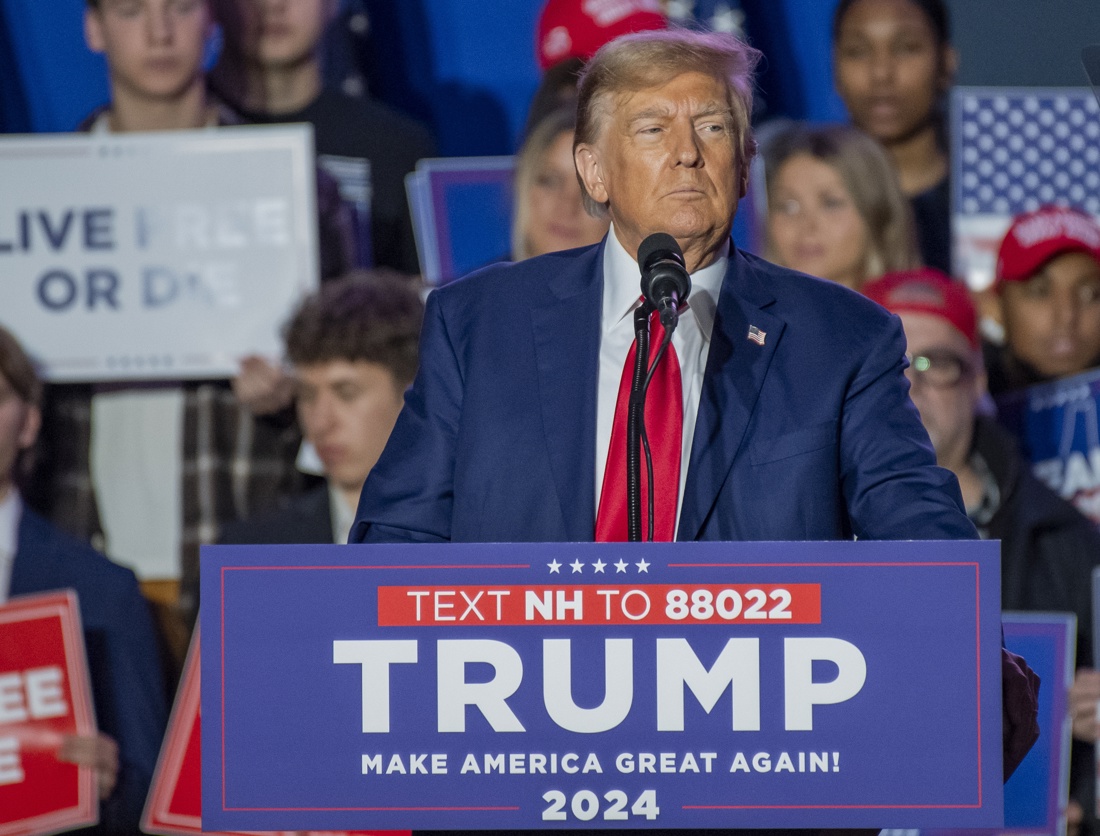 El expresidente estadounidense Donald Trump, en una fotografía de archivo. EFE/Amanda Sabga