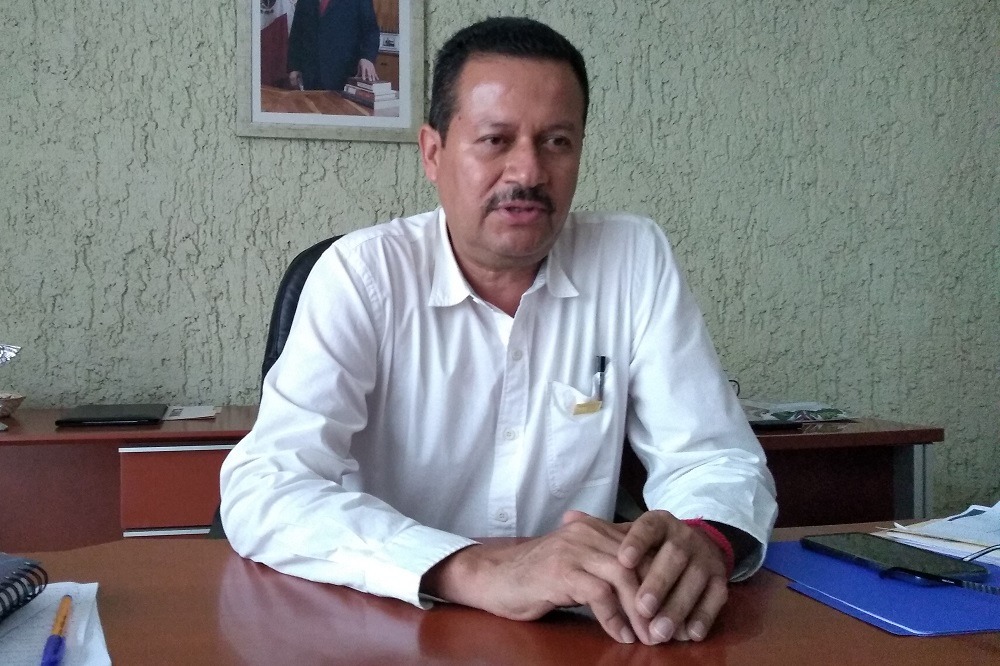 David Hernández Viera, dirigente de la Sección 39 del Sindicato Nacional de Trabajadores de la Educación.