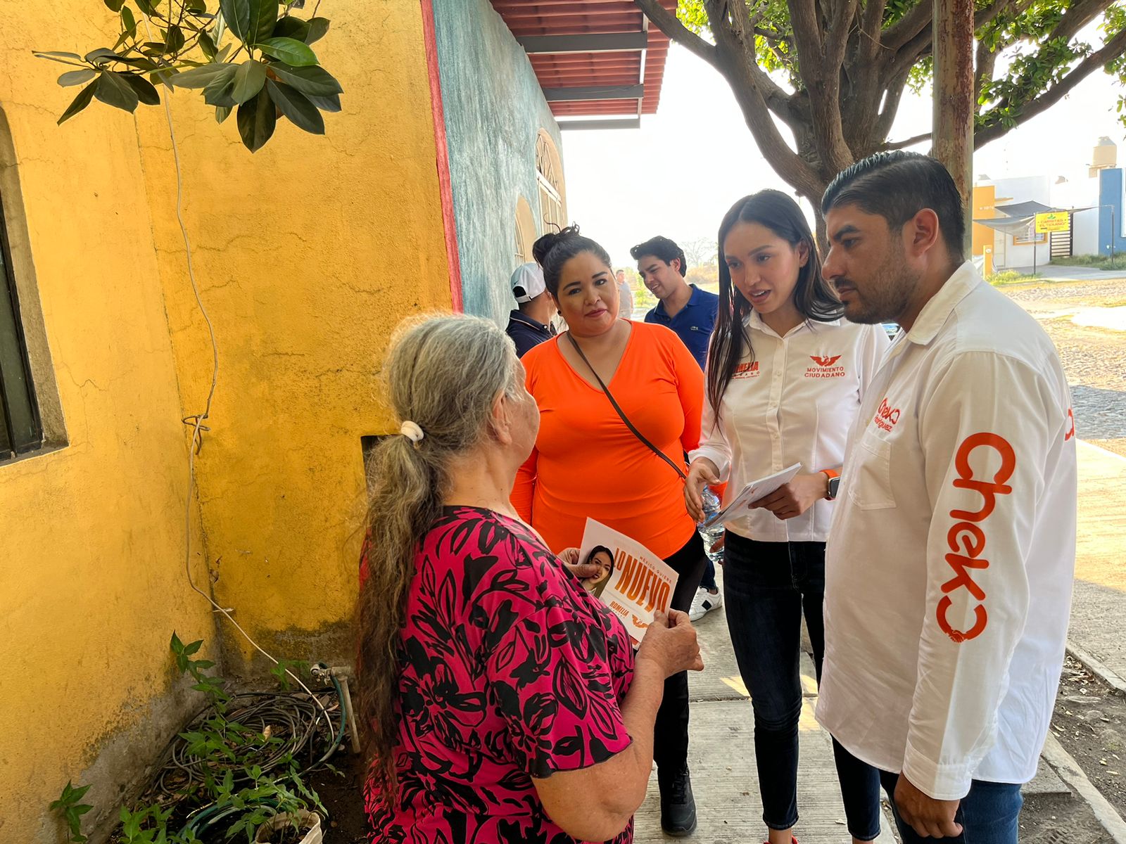 Romelia Serrano, candidata a diputada por el Distrito Federal Electoral 01.