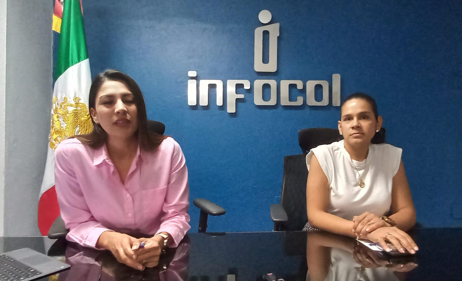Paulina Urzúa y Ayizde Anguiano, las nuevas comisionadas del Infocol.
