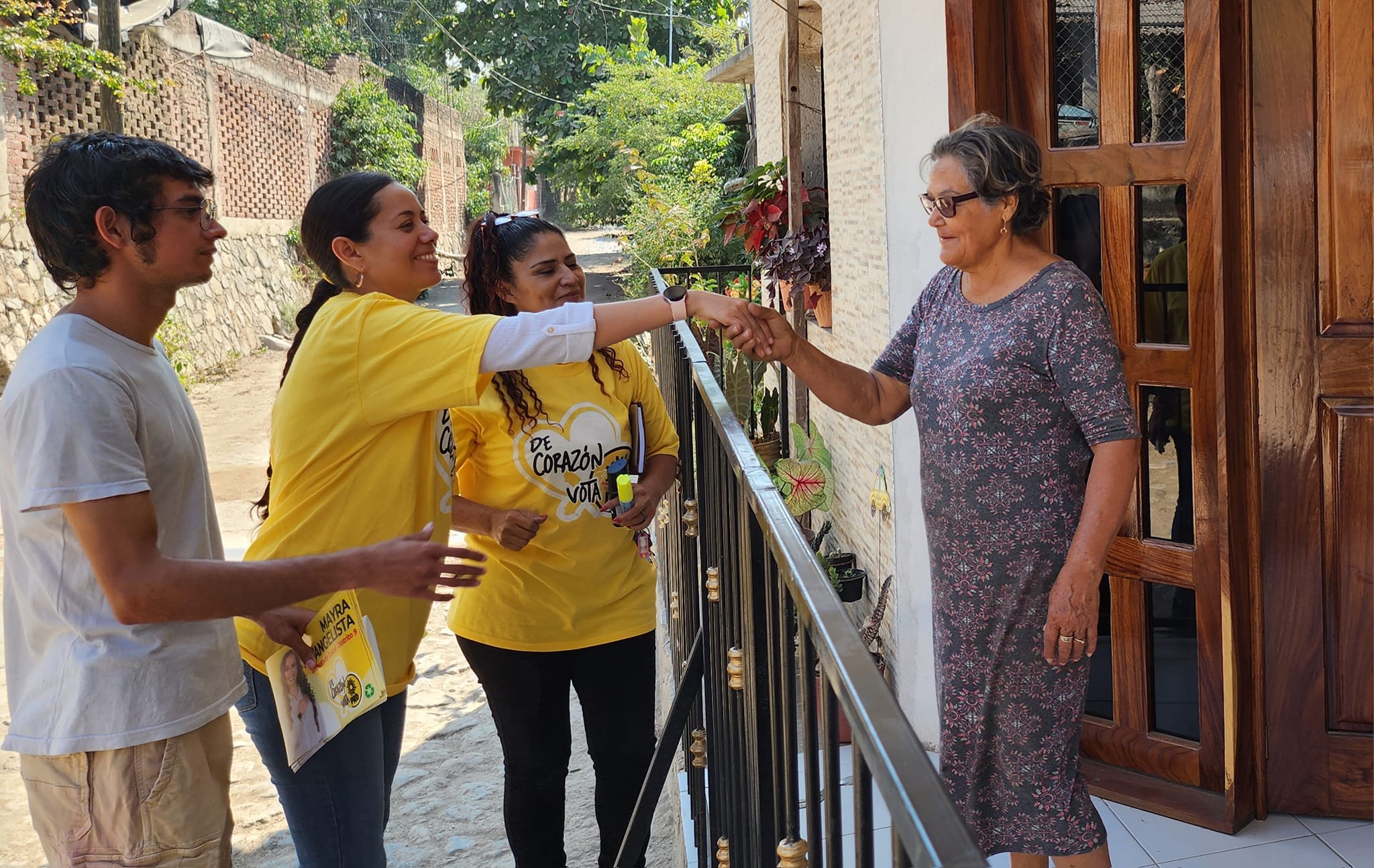 Mayra Evangelista Leal, candidata a la diputación local por el noveno distrito del PRD.