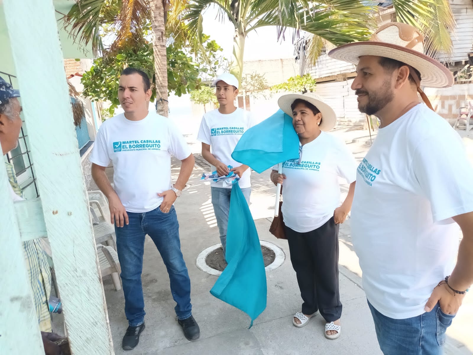 Jesús Martel Casillas, candidato del Partido Nueva Alianza (Panal) a Alcaldía de Armería.