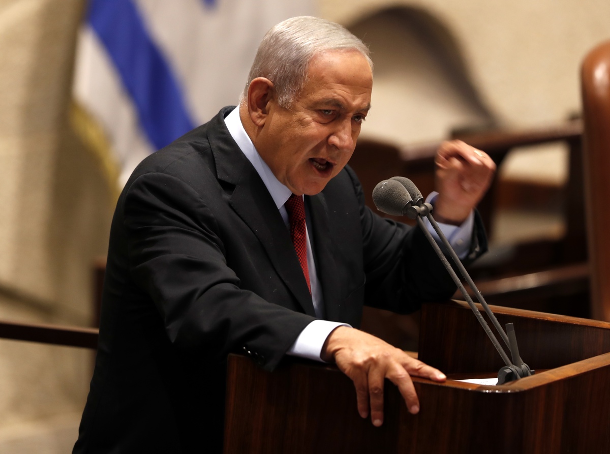 Foto archivo. Benjamín Netanyahu. EFE/EPA/ATEF SAFADI