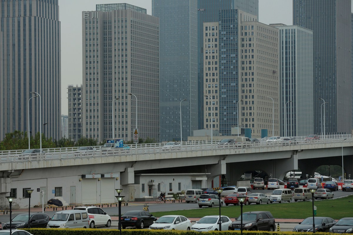 En la imagen de archivo, centro financiero de Tianjin. EPA/WU HONG
