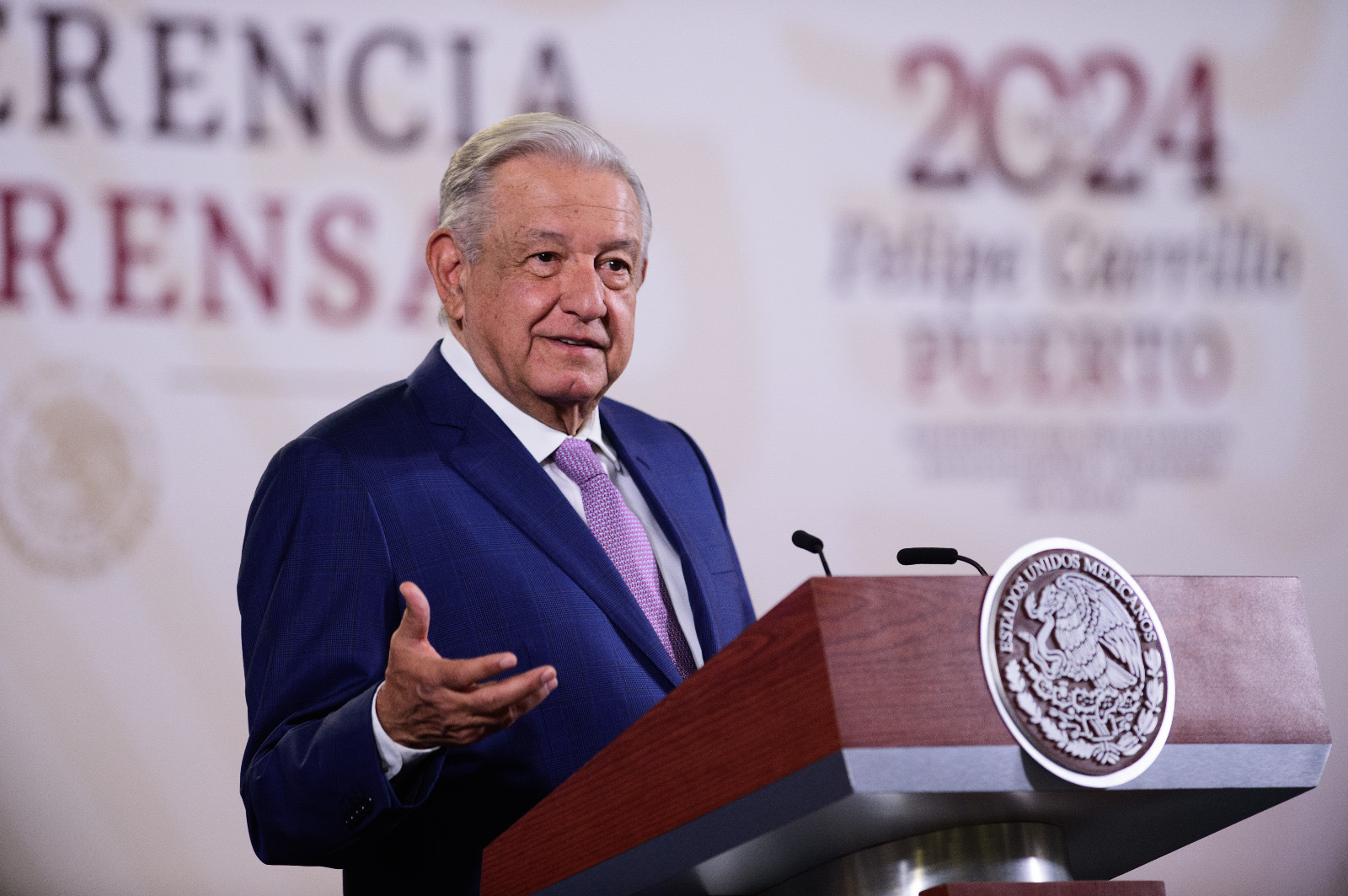 El presidente Andrés Manuel López Obrador.