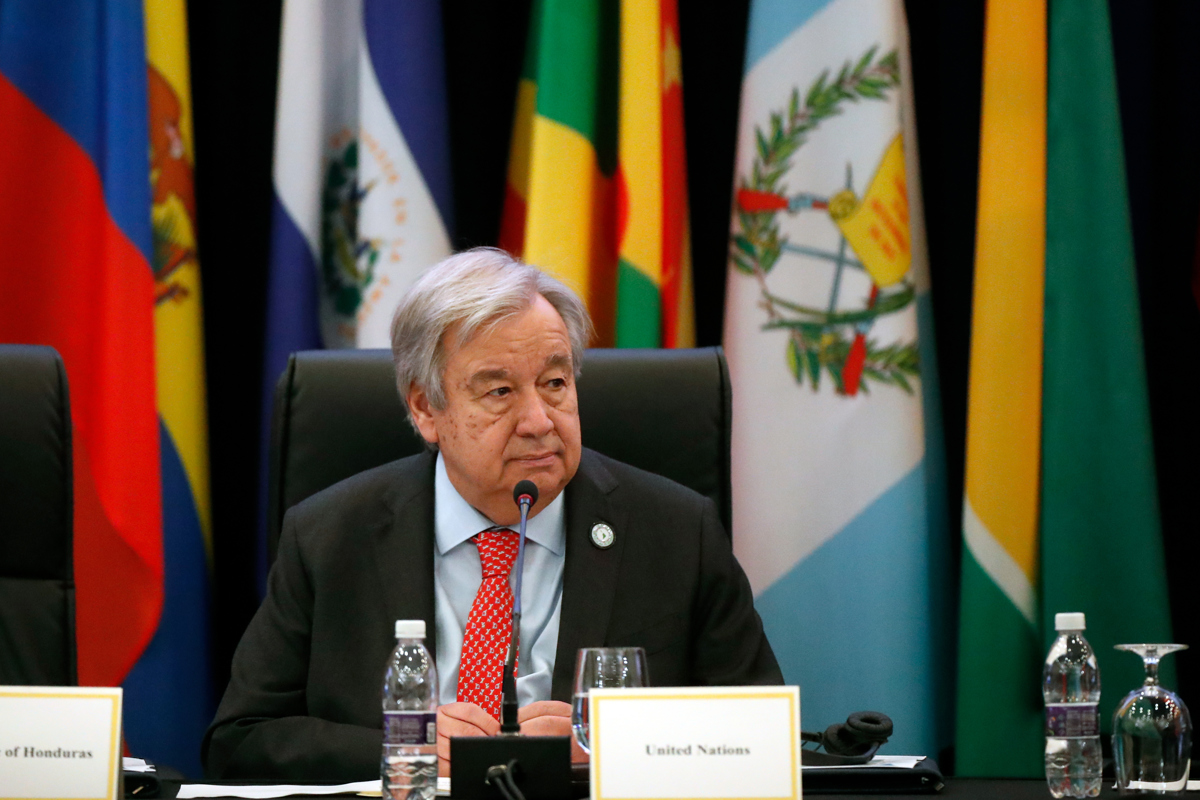 Foto de archivo del secretario general de las Naciones Unidas (ONU), Antonio Guterres, EFE/ Bienvenido Velasco