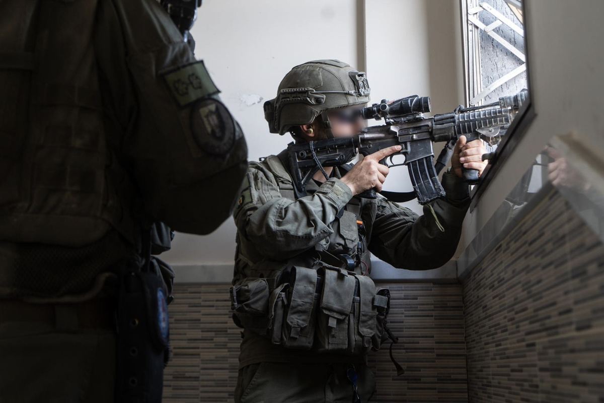 Soldados durante las últimas operaciones militares dentro de la Franja de Gaza. EFE/ Ejército Israelí