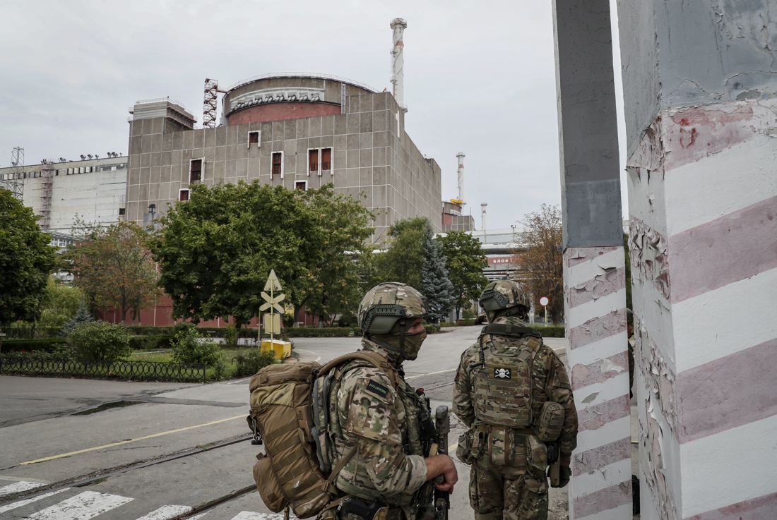 Foto archivo. Central nuclear Zaporiyia. EFE/EPA/YURI KOCHETKOV