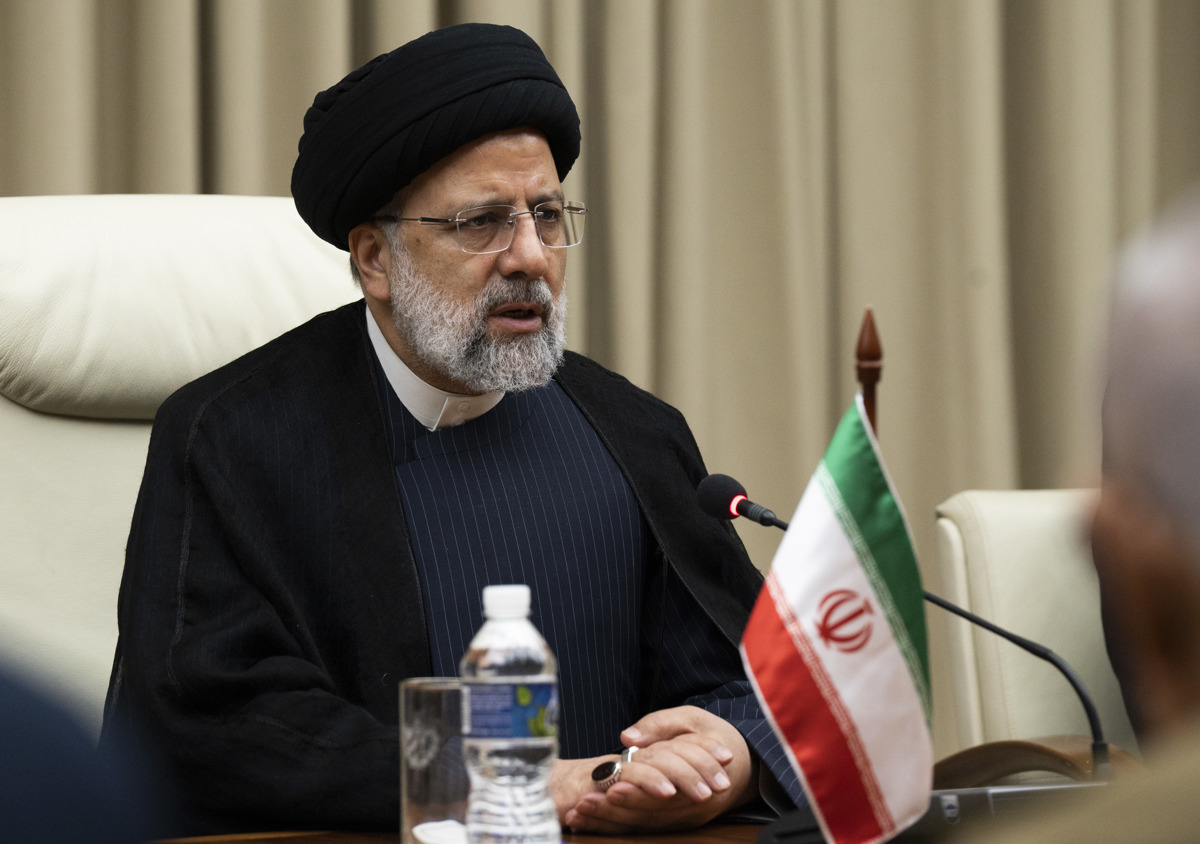 Foto archivo. El presidente de Irán, Ebrahím Raisí, EFE/ Yamil Lage POOL