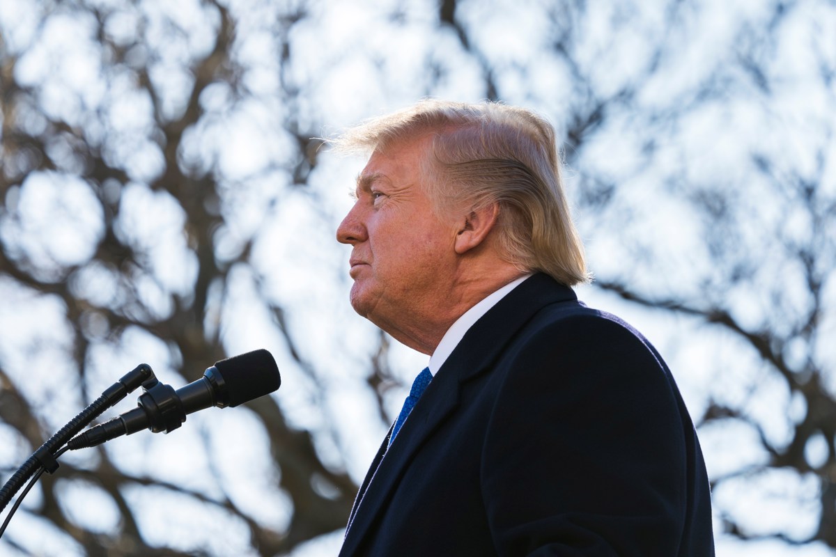 Imagen de archivo del expresidente de Estados Unidos, Donald J. Trump. EPA/JIM LO SCALZO