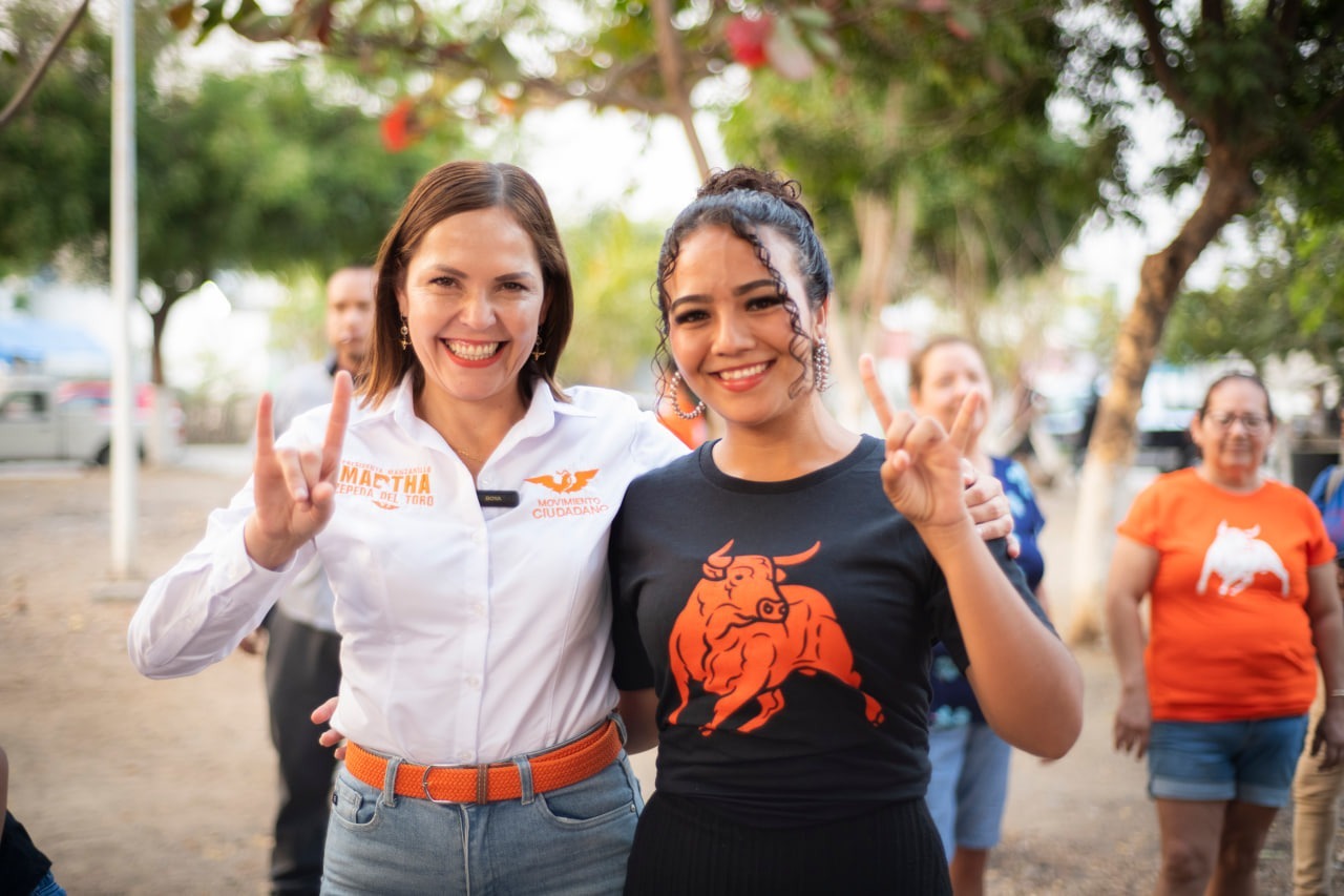 Martha Zepeda del Toro, candidata de Movimiento Ciudadano.