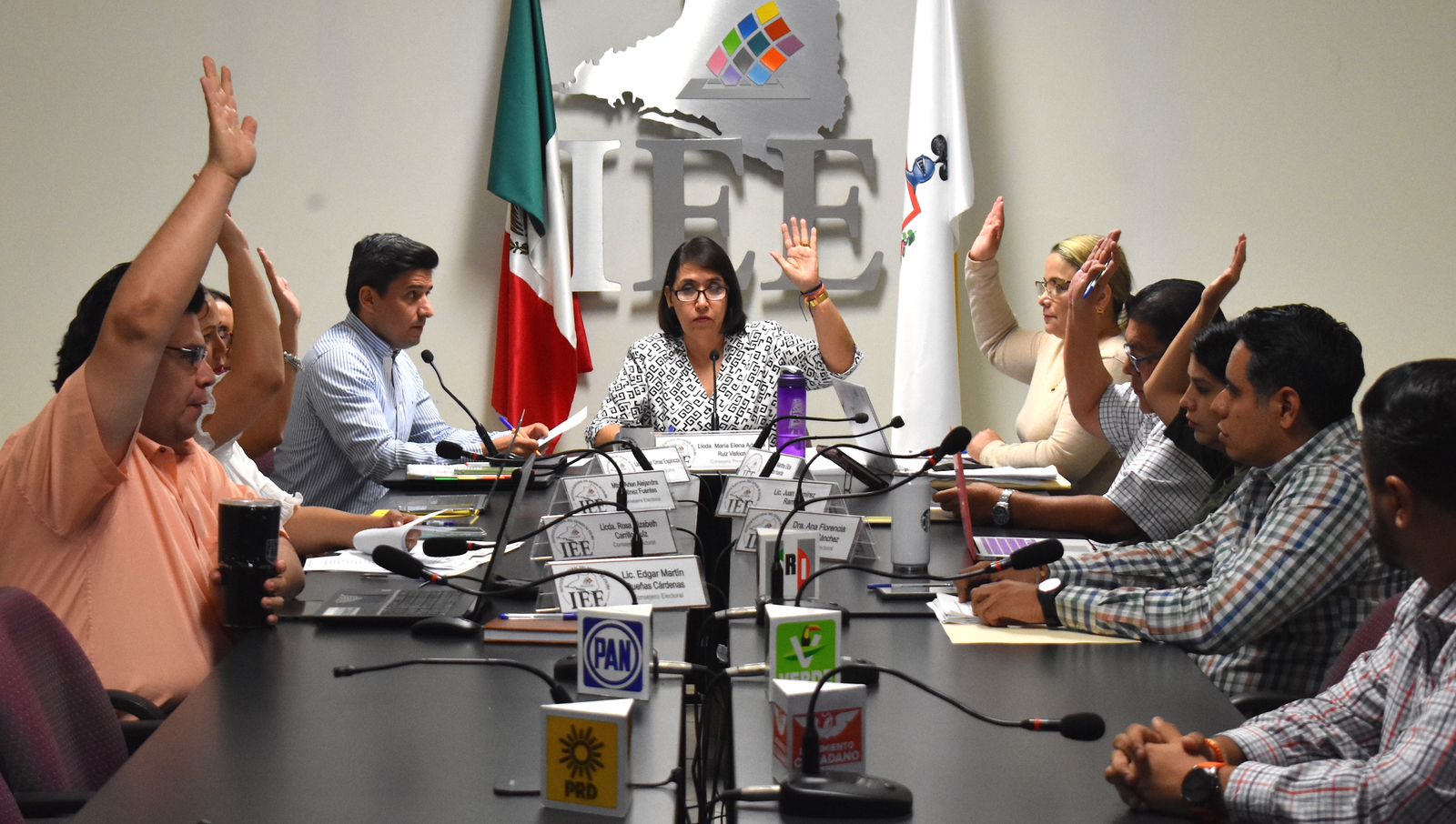 Cuarta sesión extraordinaria del Instituto Electoral del Estado de Colima (IEEC).