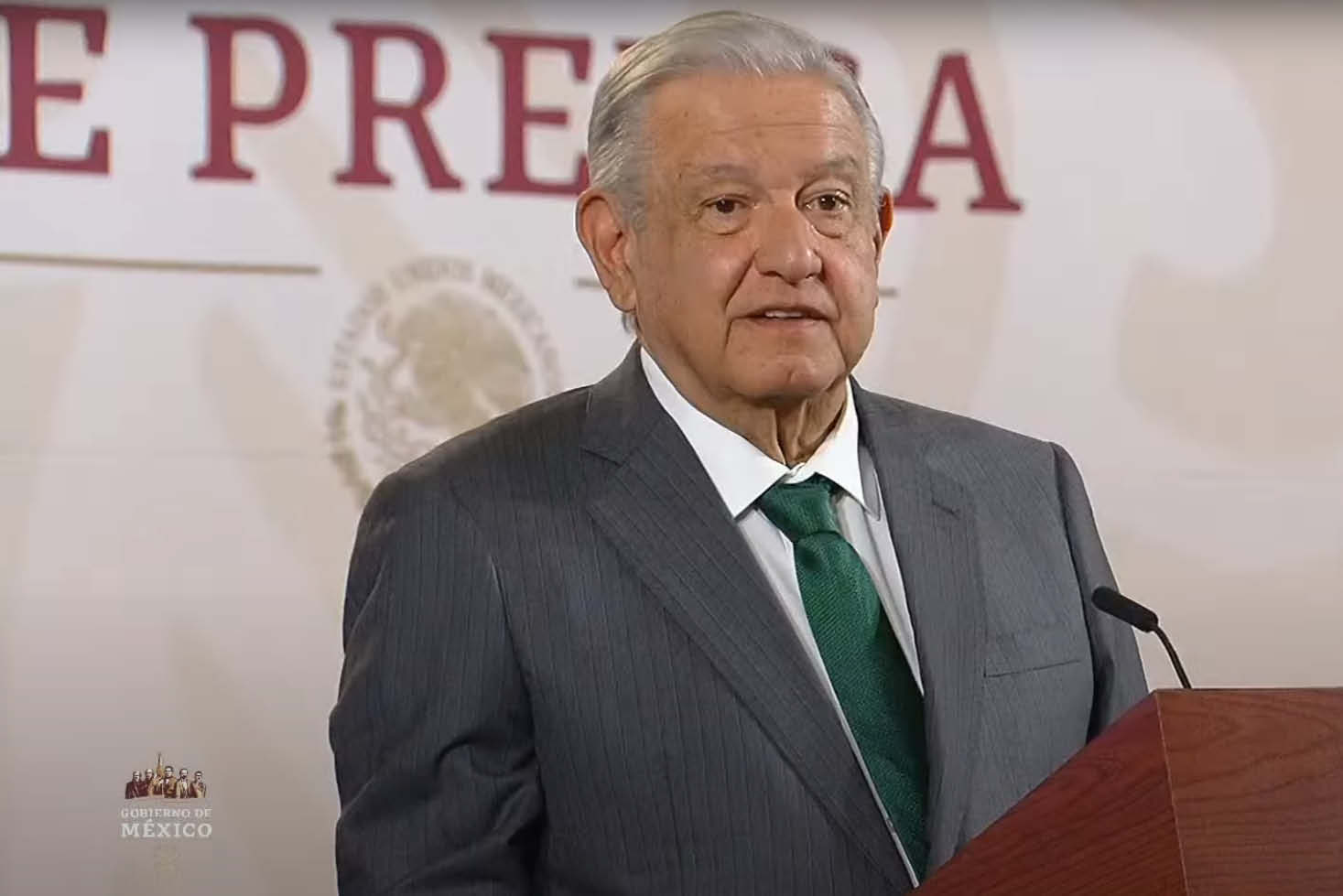 El Presidente de México, Andrés Manuel López Obrador.