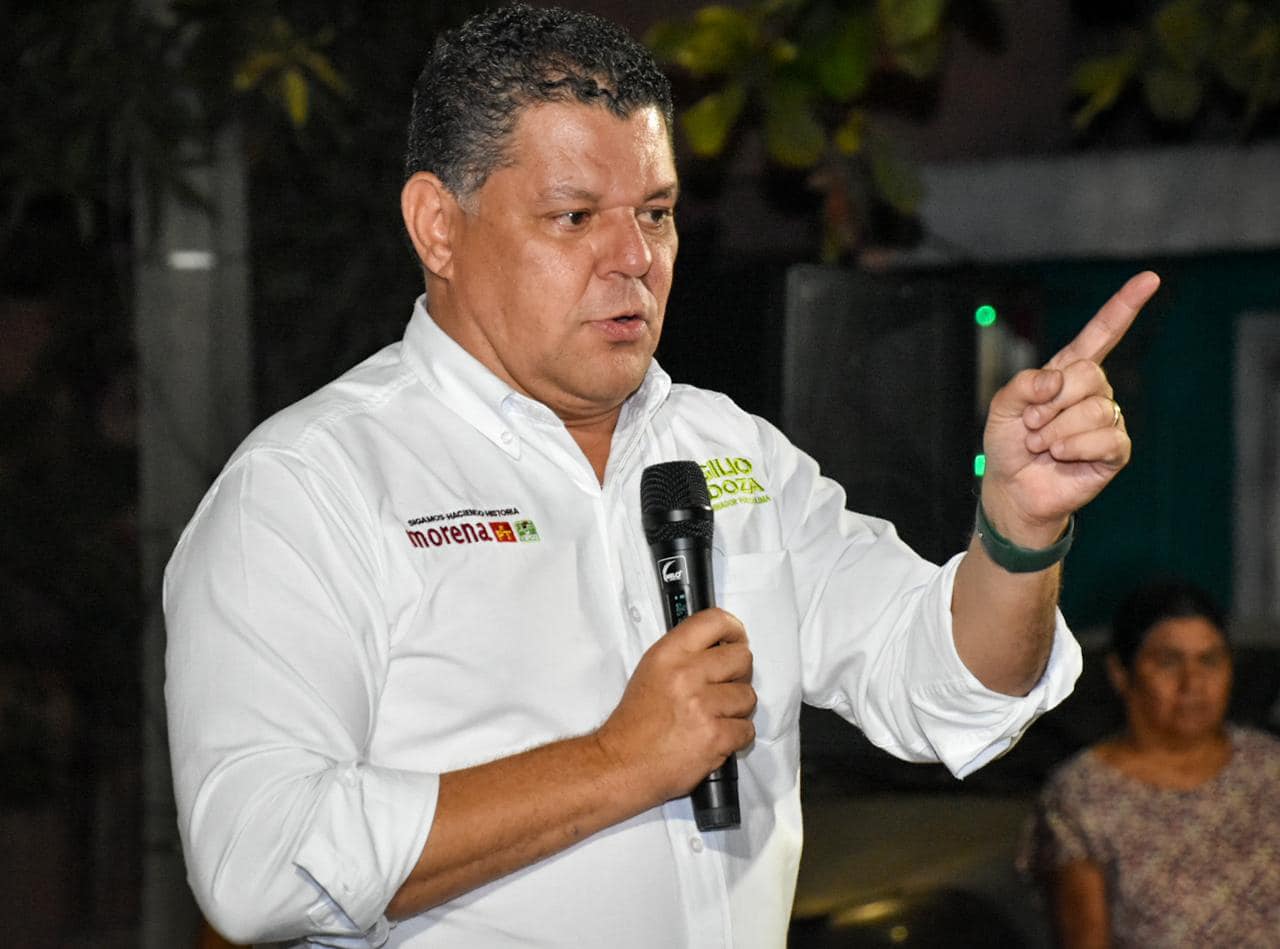 Virgilio Mendoza Amezcua, secretario general del Comité Ejecutivo Estatal del Partido Verde Ecologista de México.
