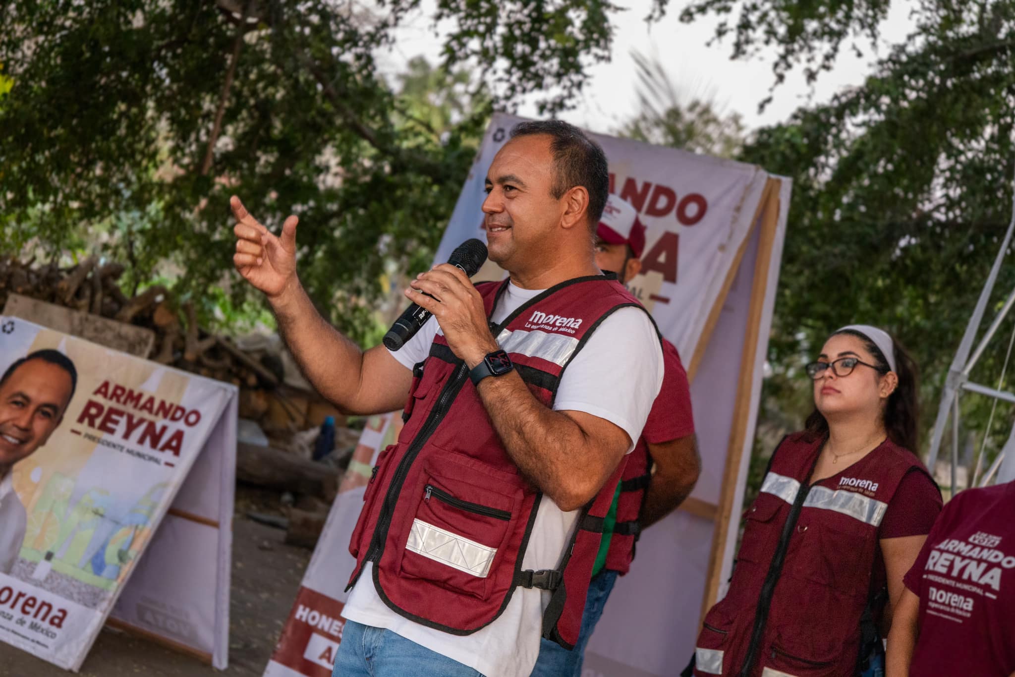 Armando Reyna Magaña, aspirante a la Alcaldía de Tecomán.