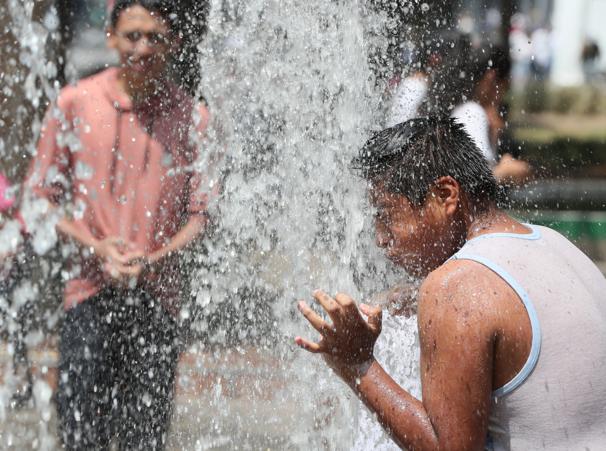 El Gobierno de México previó al menos 5 ondas de calor entre marzo y julio el 16 de abril pasado. EFE/ Mario Guzmán