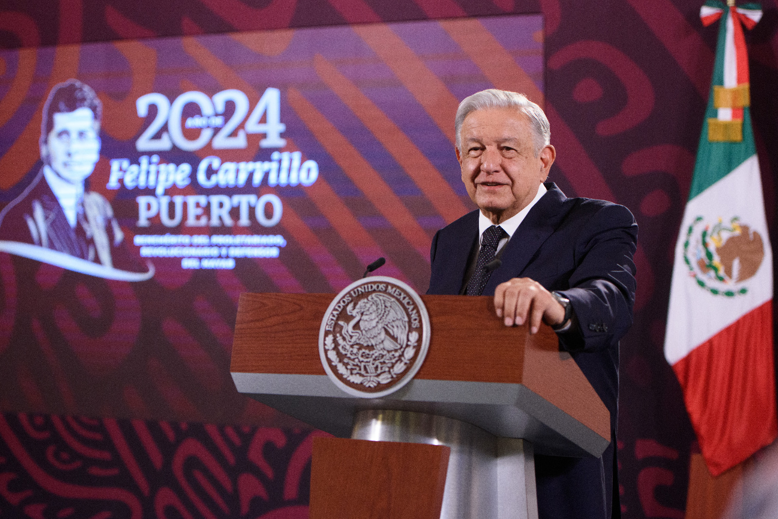 El Presidente de México, Andrés Manuel López Obrador.