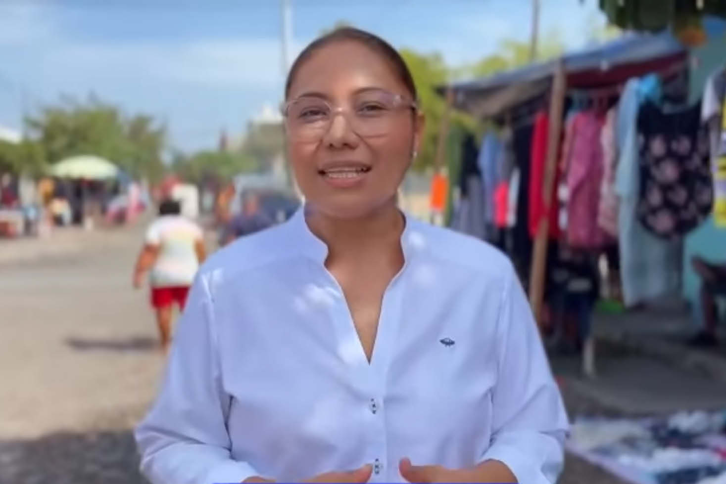 Laura Montes Camacho, candidata a la diputación por la Coalición “Fuerza y corazón por Colima”.