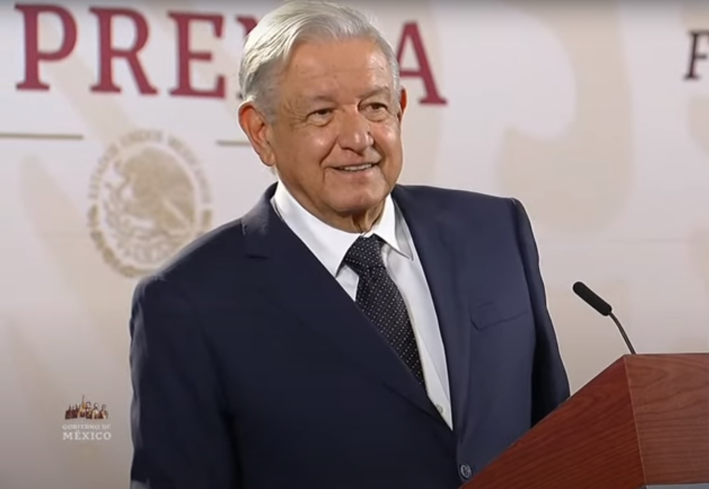 El presidente Andrés Manuel López Obrador.