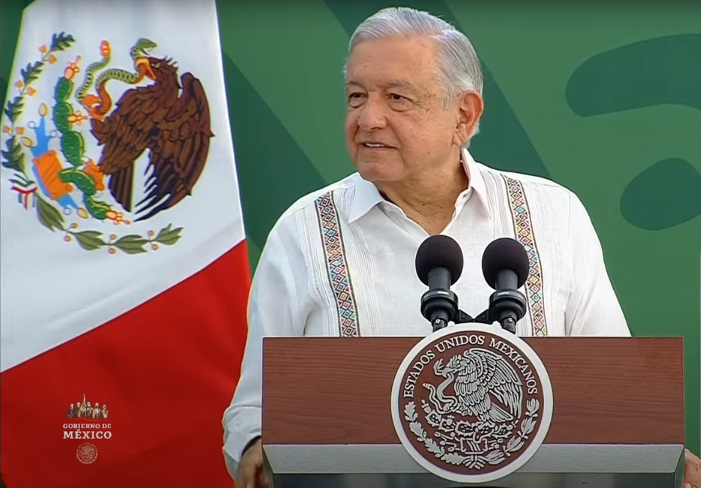 El Presidente de México, Andrés Manuel López Obrador.