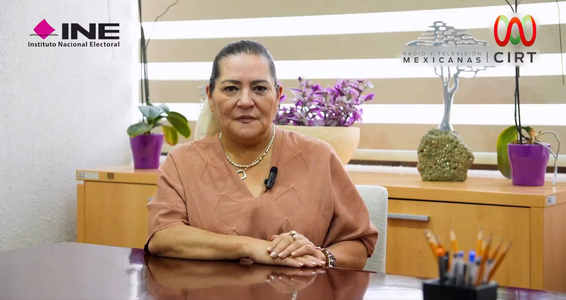 Guadalupe Taddei, presidenta del Consejo General del INE.
