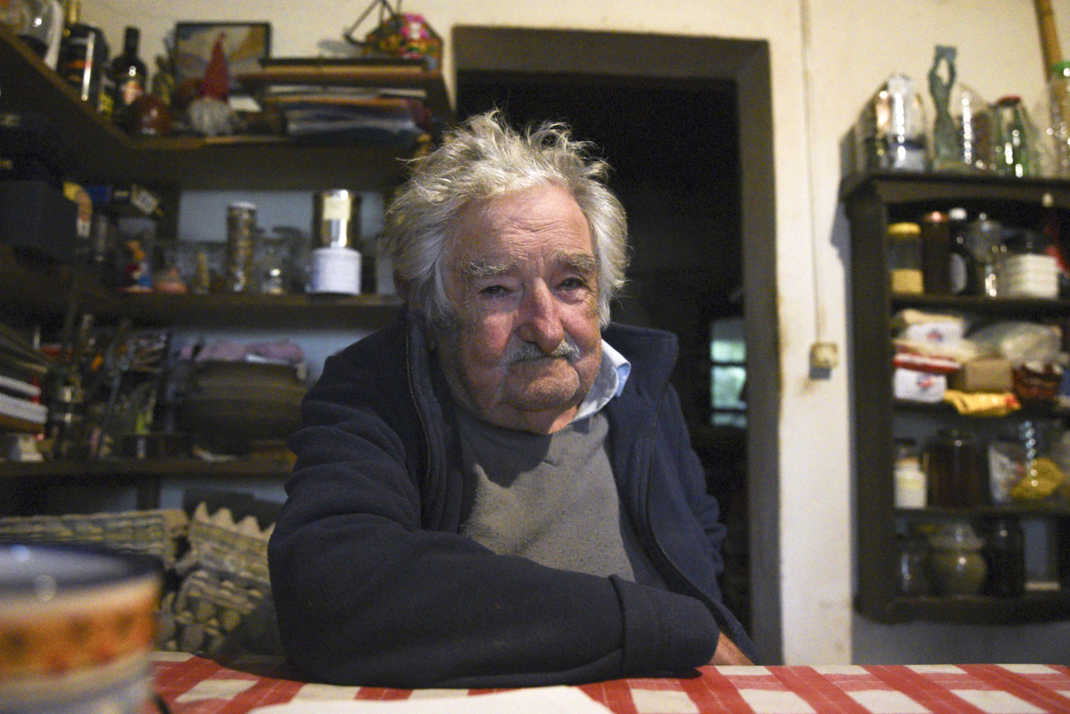 Fotografía del expresidente de Uruguay José Mujica. EFE/ Sofía Torres
