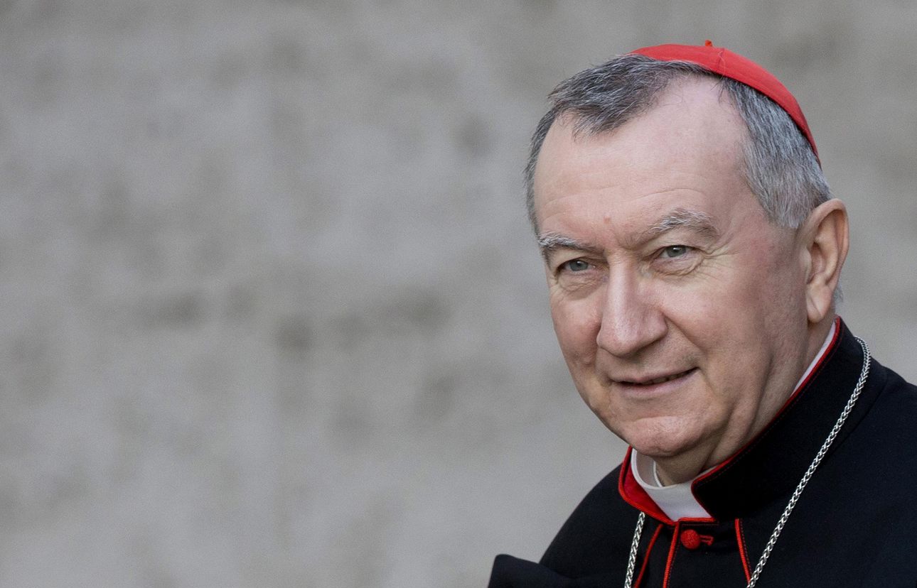 Foto archivo. El secretario de Estado vaticano, el cardenal italiano Pietro Parolin. EFE/Claudio Peri