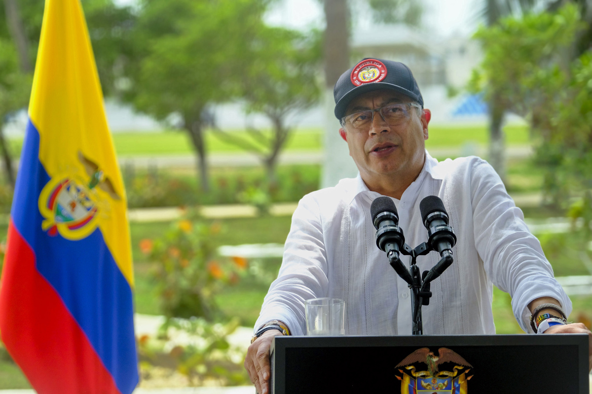 Fotografía del presidente colombiano, Gustavo Petro. EFE/Presidencia de Colombia