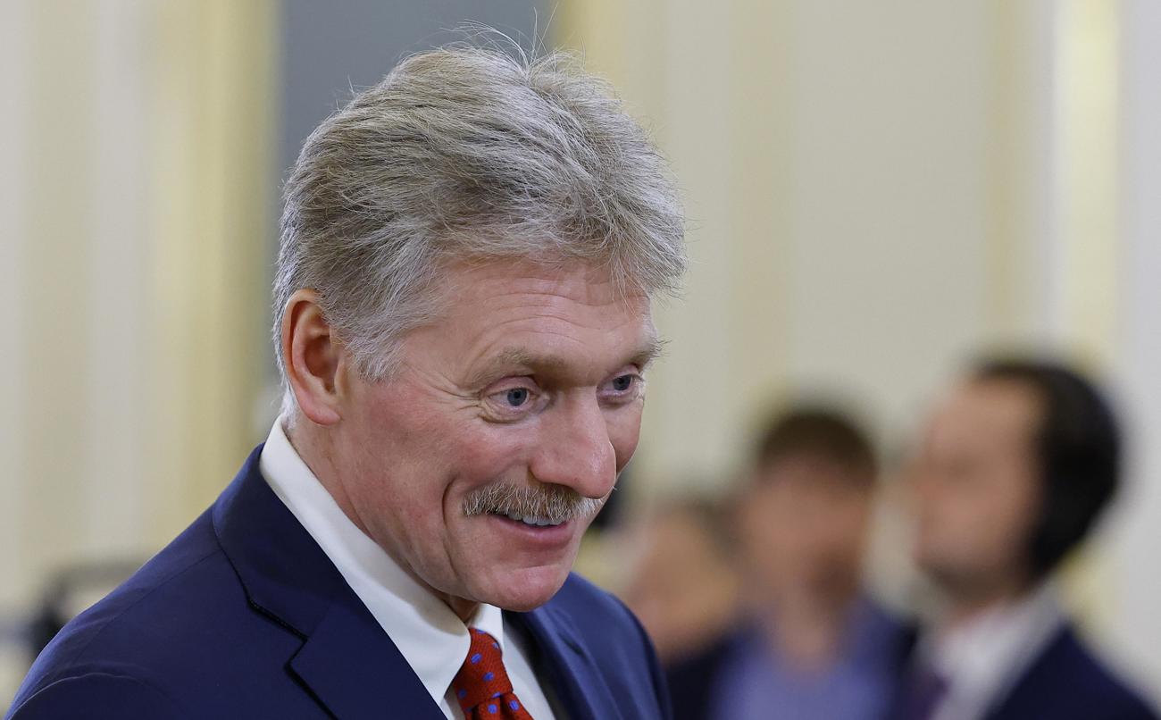 El portavoz del Kremlin, Dmitri Peskov, en una imagen reciente. EFE/EPA/EVGENIA NOVOZHENINA / POOL