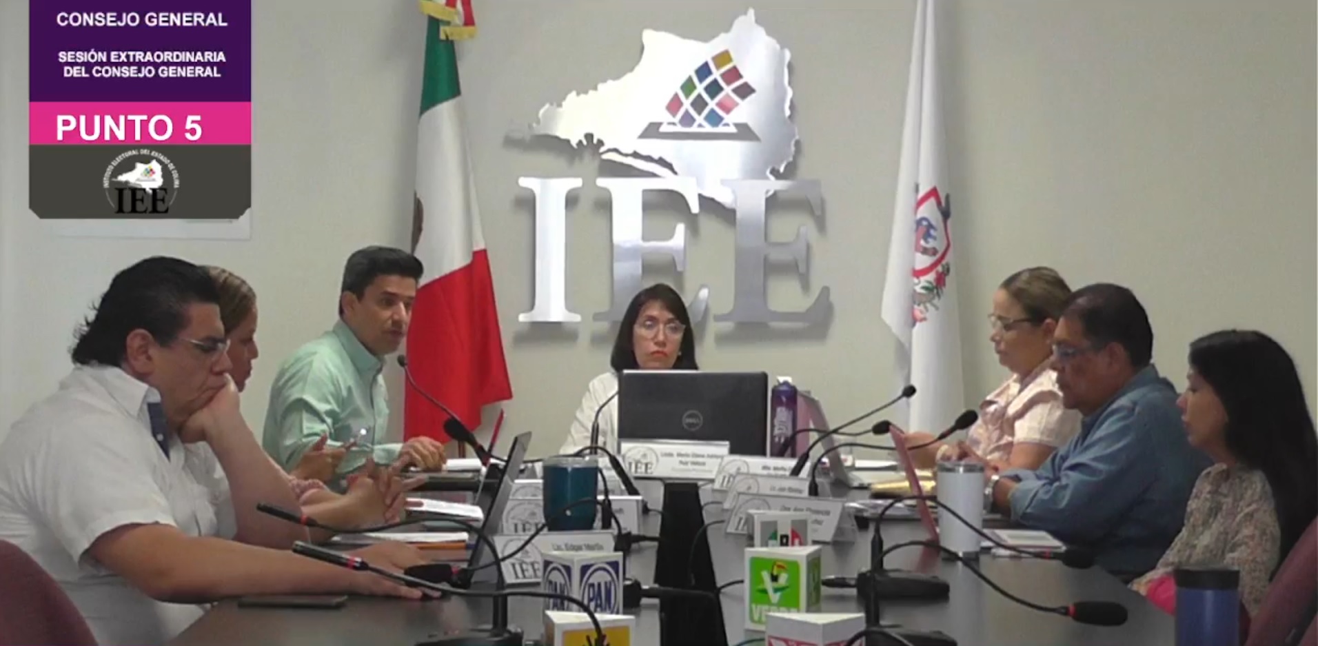 Trigésima Tercera Sesión Extraordinaria del Consejo General del IEE.