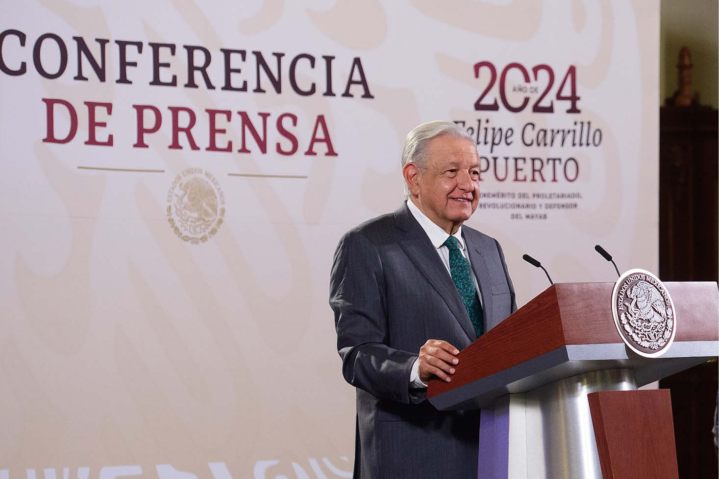 El presidente Andrés Manuel López Obrador.