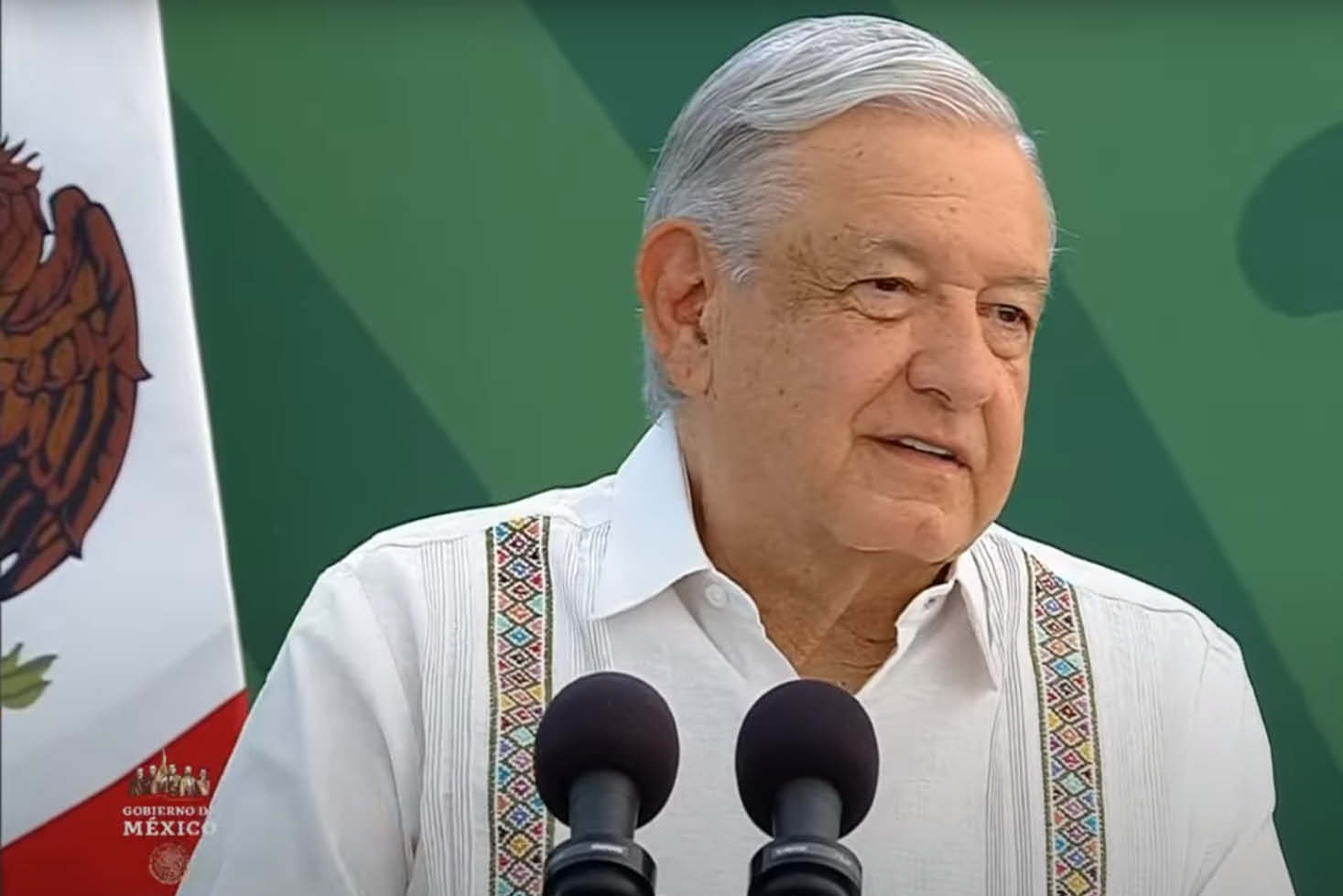 El Presidente de México, Andrés Manuel López Obrador.