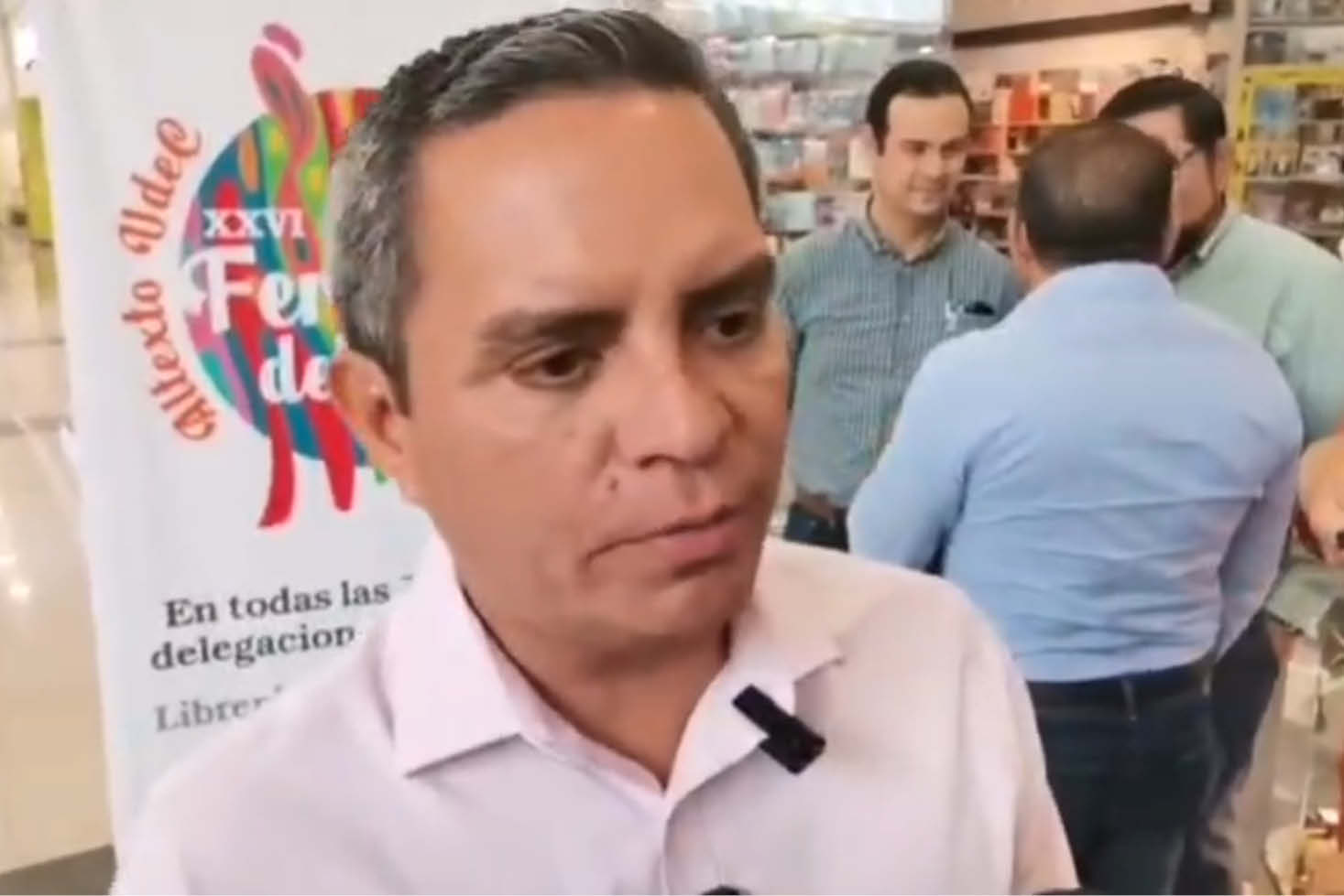 El Rector de la Universidad de Colima, Christian Torres Ortiz Zermeño.