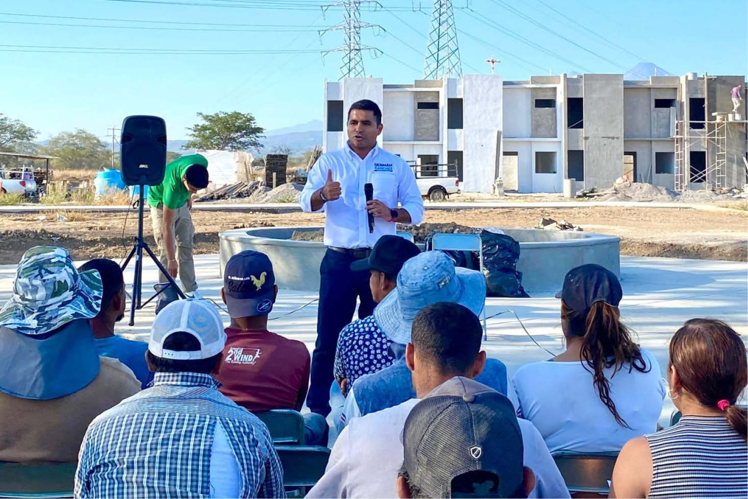 Germán Sánchez Álvarez, candidato a senador por la Coalición “Fuerza y Corazón por México”.