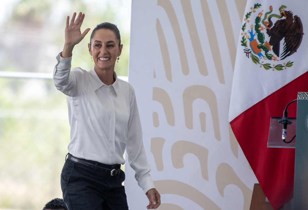 La presidenta electa de México, Claudia Sheinbaum. EFE/Miguel Sierra