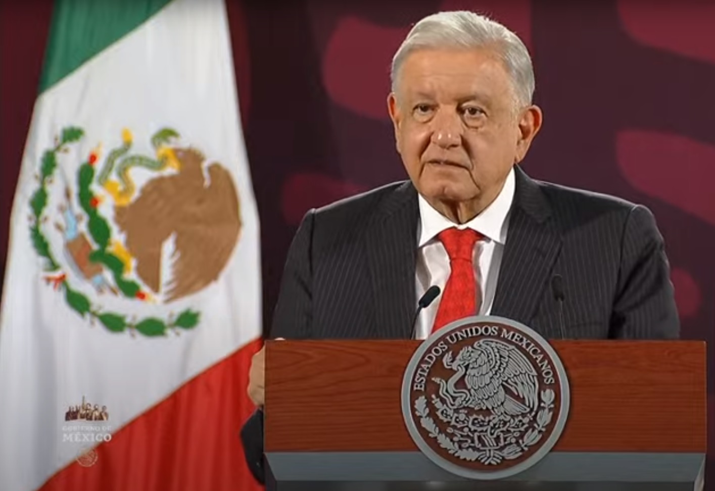 El Presidente de México, Andrés Manuel López Obrador.