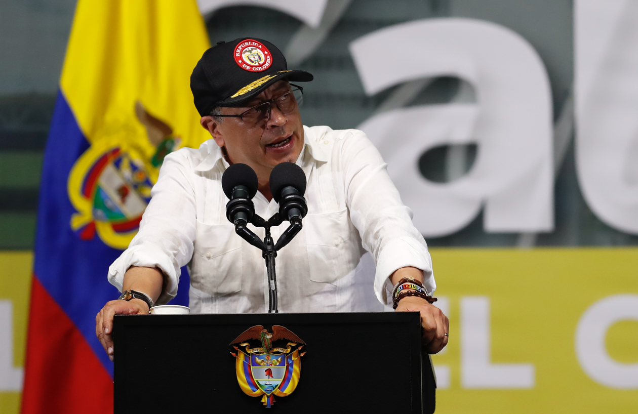 Foto de archivo del presidente de Colombia Gustavo Petro. EFE/Ernesto Guzmán