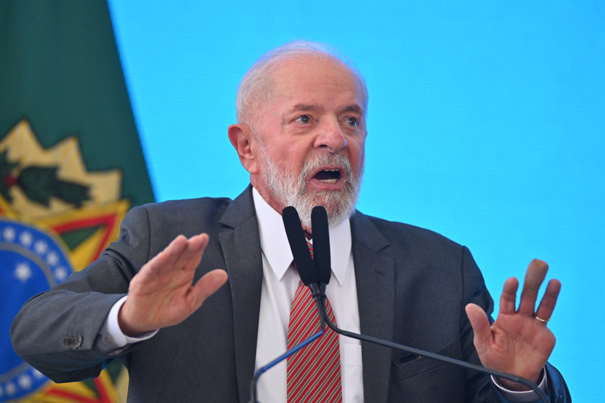 Fotografía del 17 de junio del presidente de Brasil, Luiz Inácio Lula da Silva, en Brasilia (Brasil). EFE/ Andre Borges