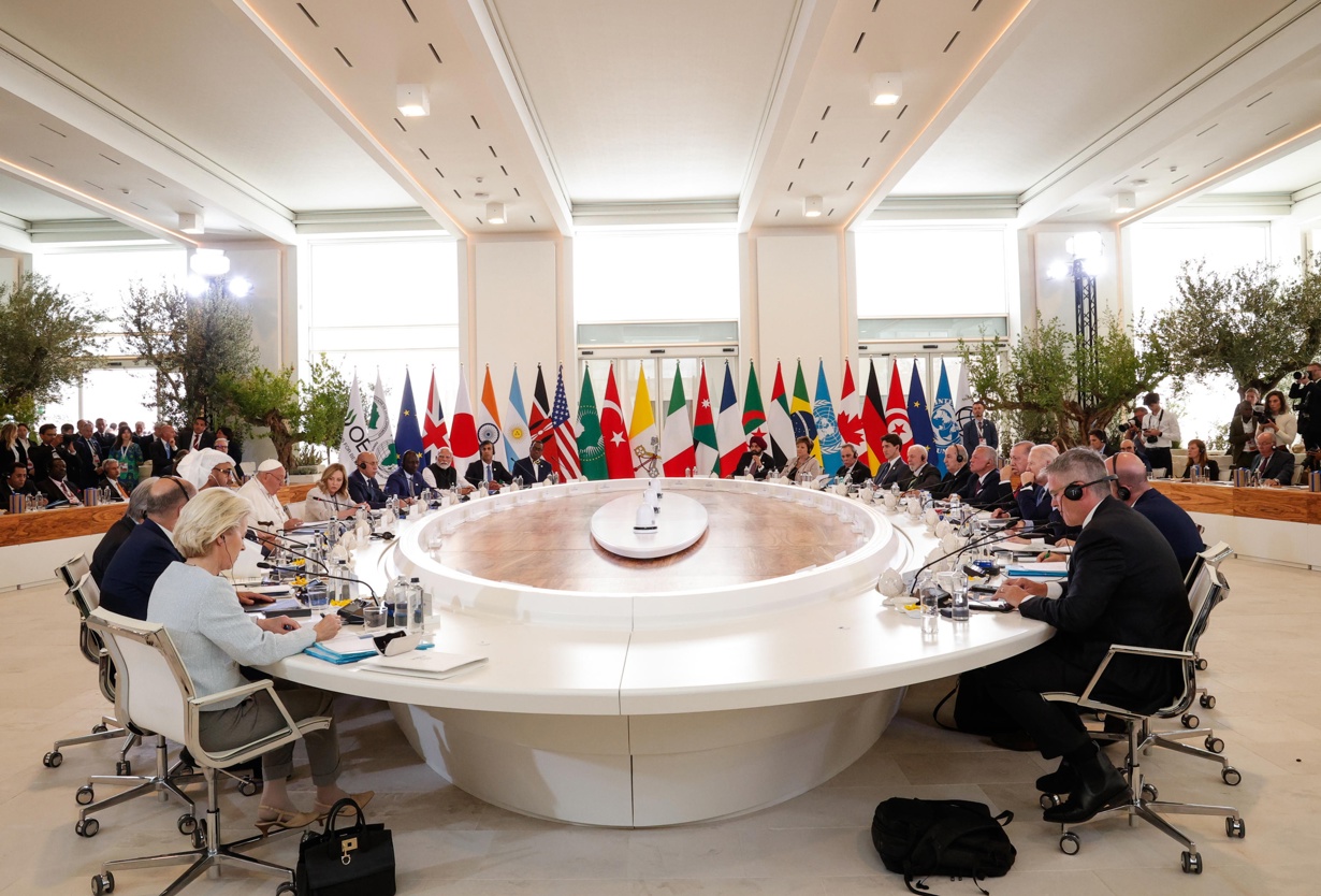 Reunión G7. EFE/EPA/GIUSEPPE LAMI