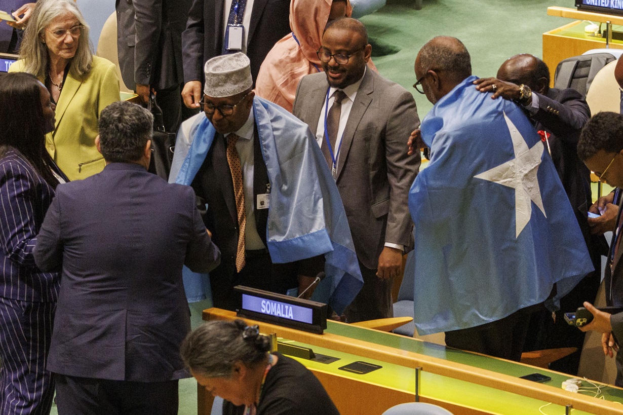 Vista de la Asamblea General de la ONU. EFE/Sarah Yenesel