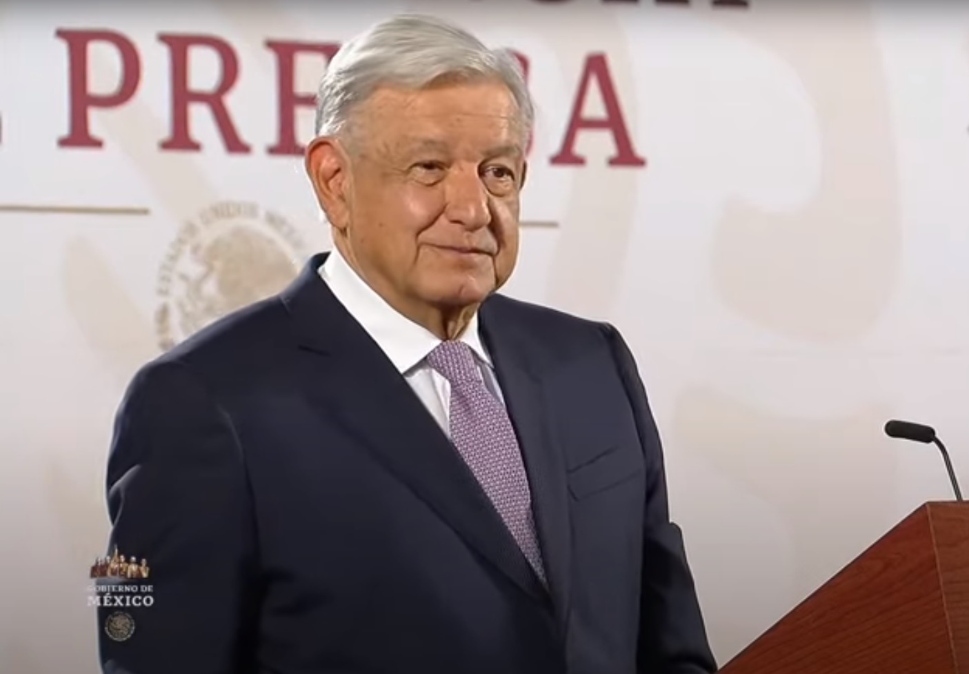 El presidente Andrés Manuel López Obrador.