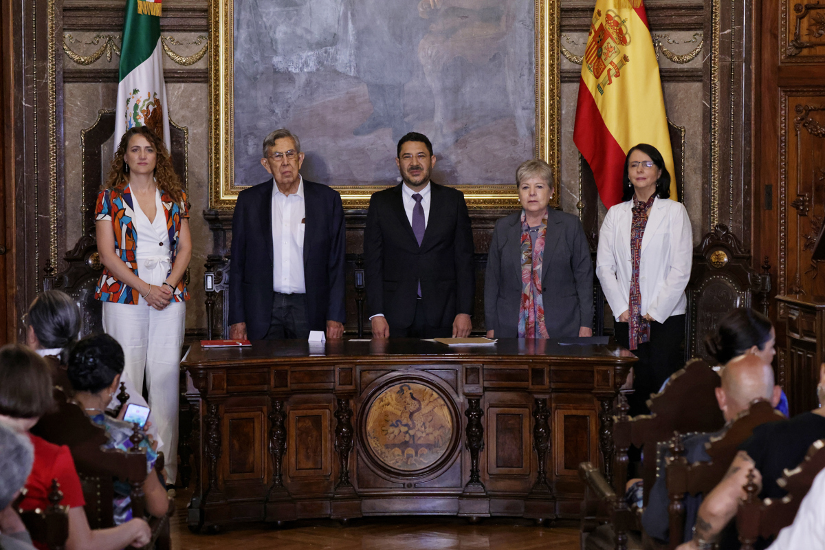 Fotografía cedida por el Gobierno de la Ciudad de México.