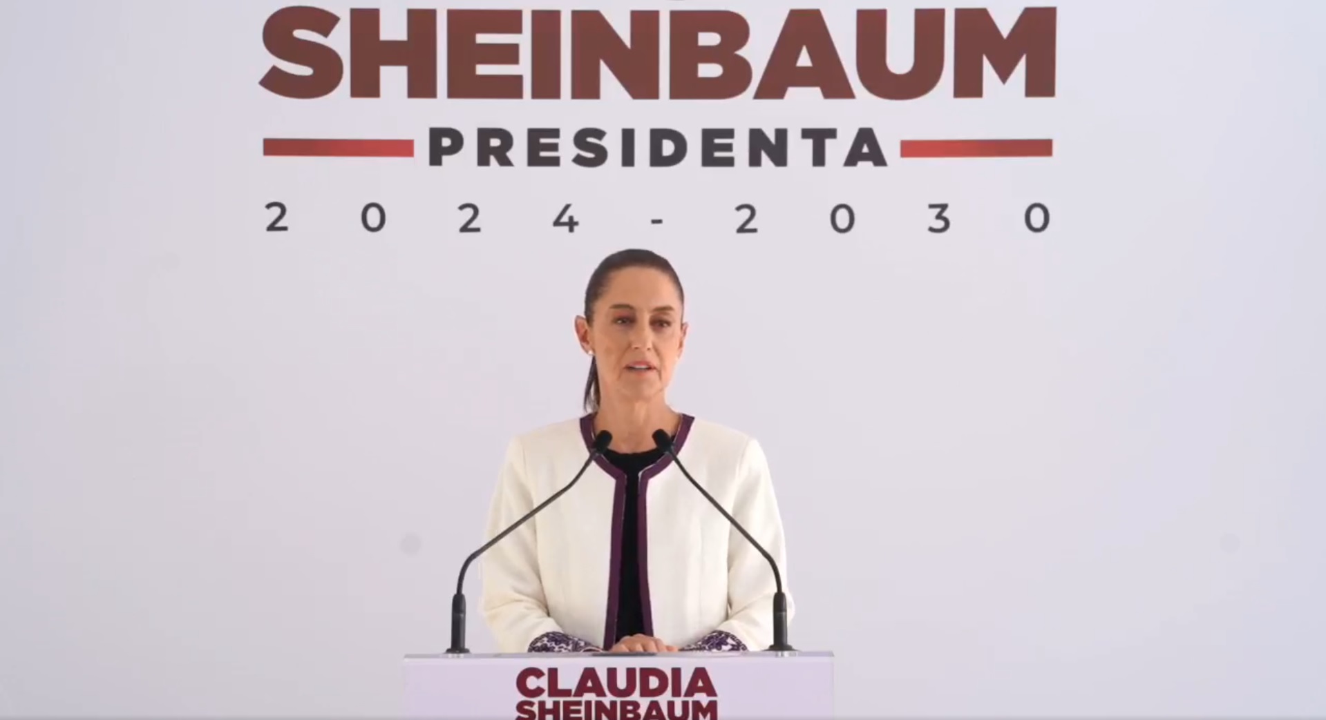 La virtual presidenta electa de México, Claudia Sheinbaum.