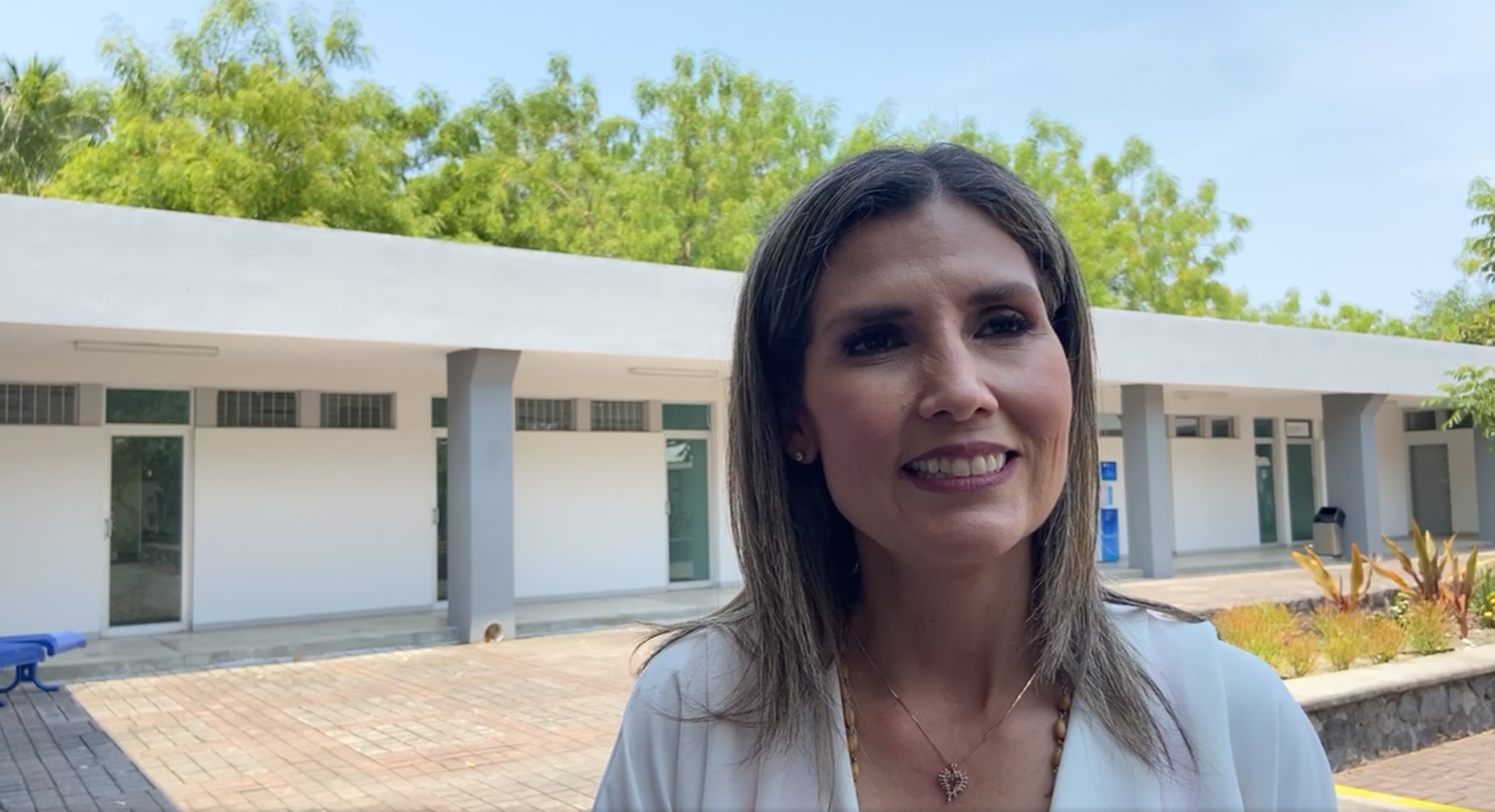 La candidata a la Alcaldía de Colima por Movimiento Ciudadano (MC), Margarita Moreno.