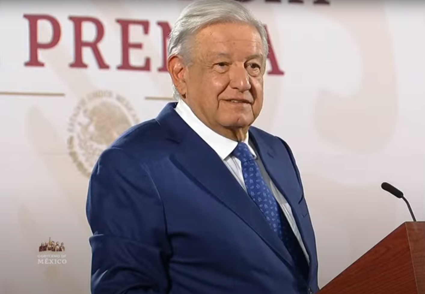 El presidente Andrés Manuel López Obrador.