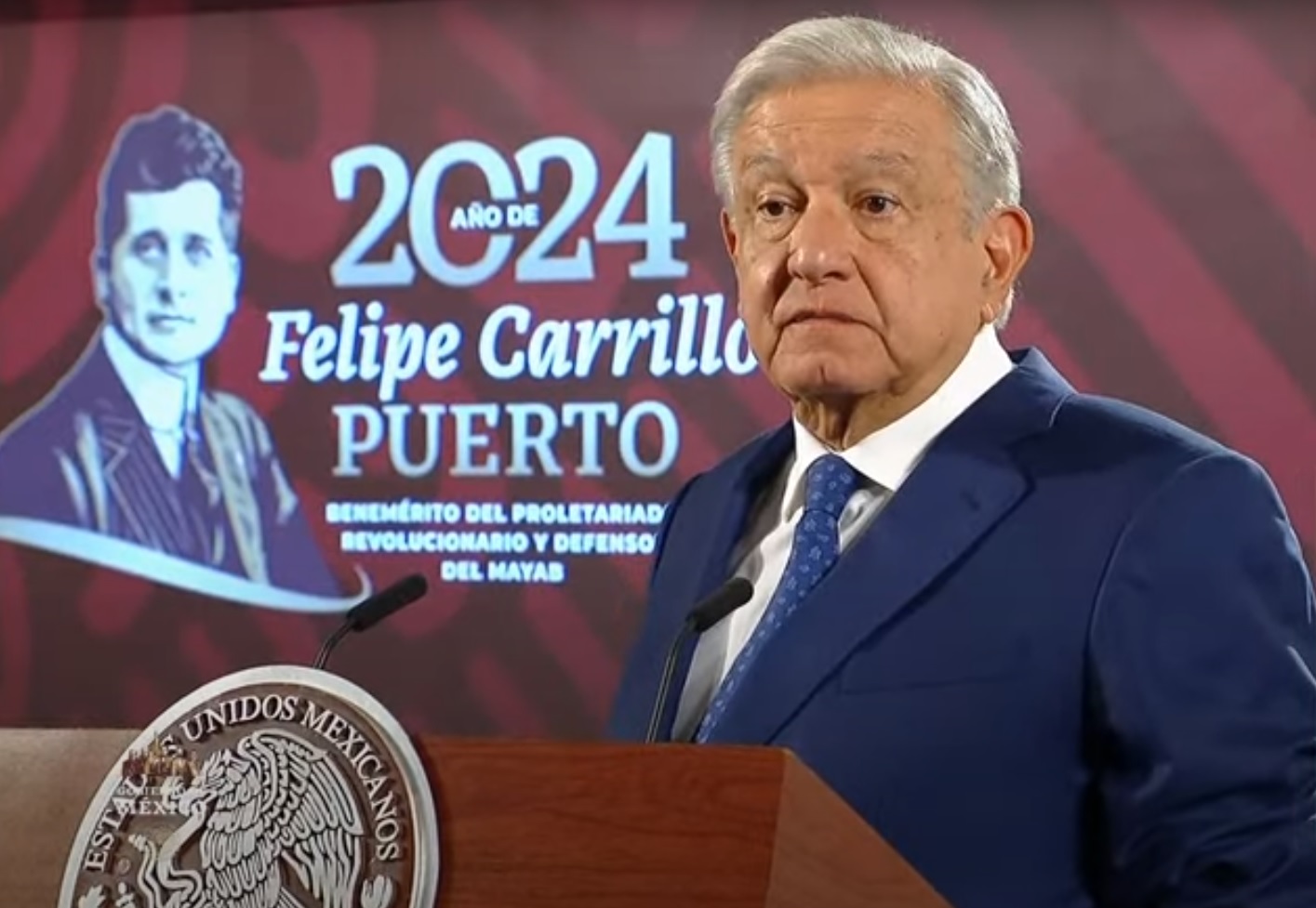 El presidente Andrés Manuel López Obrador.