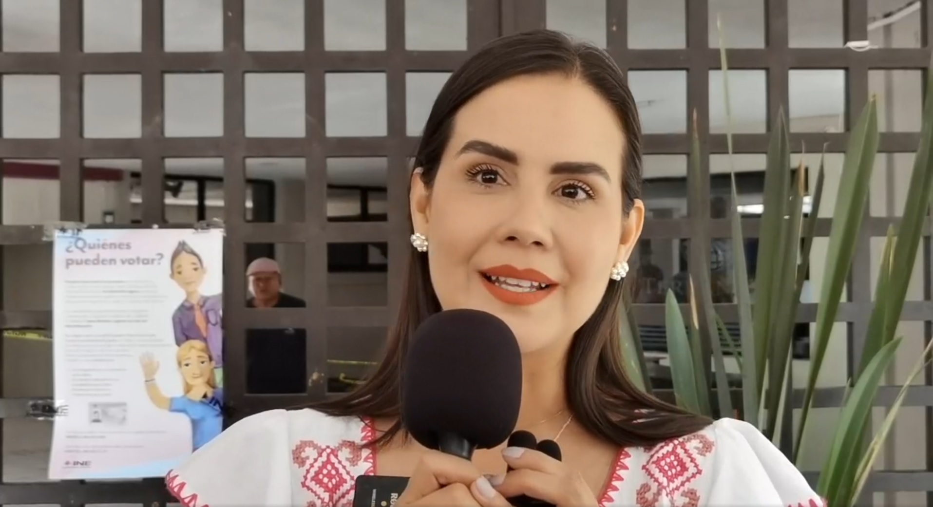 La candidata a presidenta municipal de Manzanillo por la Coalición “Sigamos Haciendo Historia”, Rosa María Bayardo.