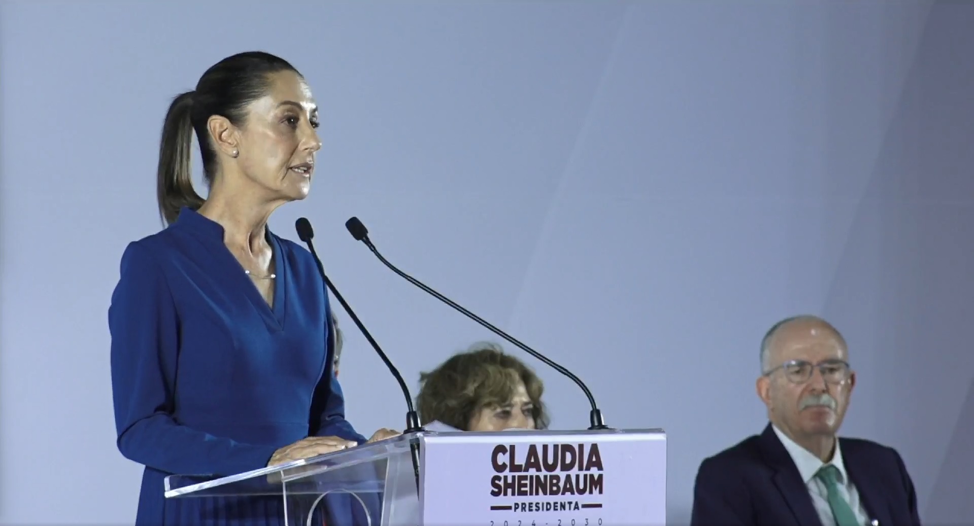 La virtual Presidenta de México, Claudia Sheinbaum.