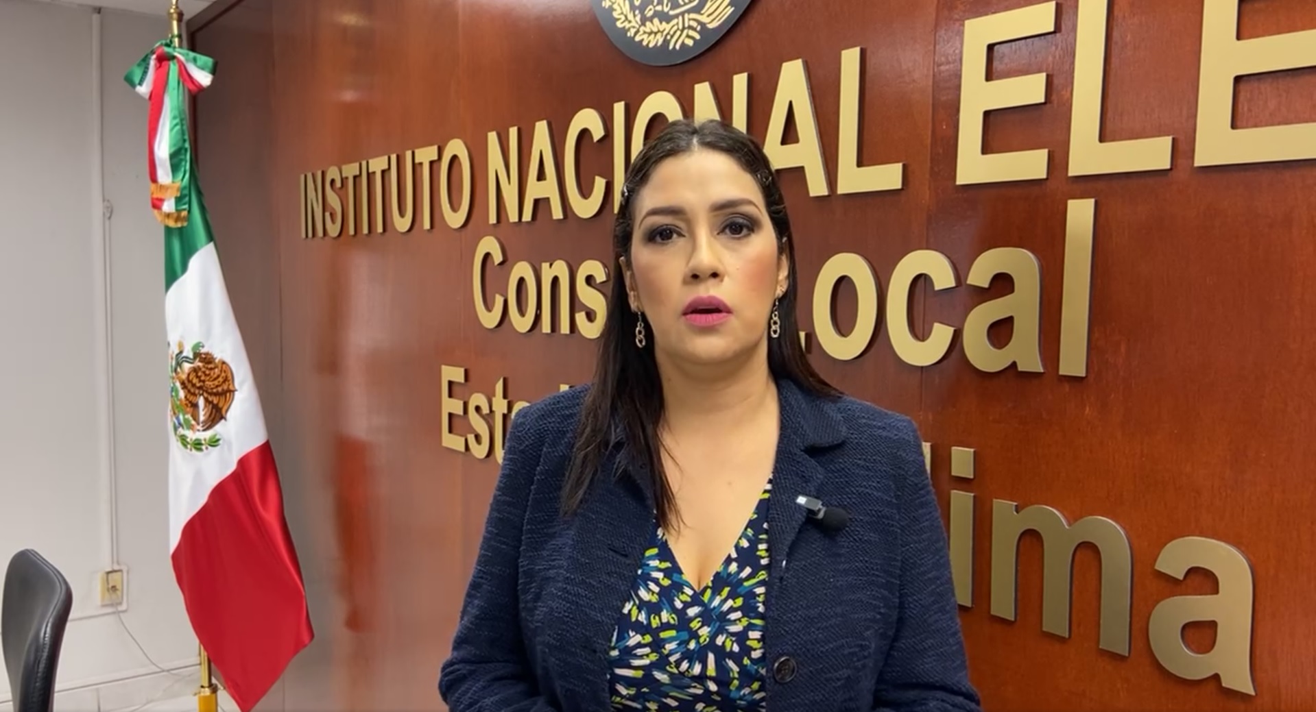 La consejera presidenta de la Junta Local del INE, Ana Margarita Torres Arreola.