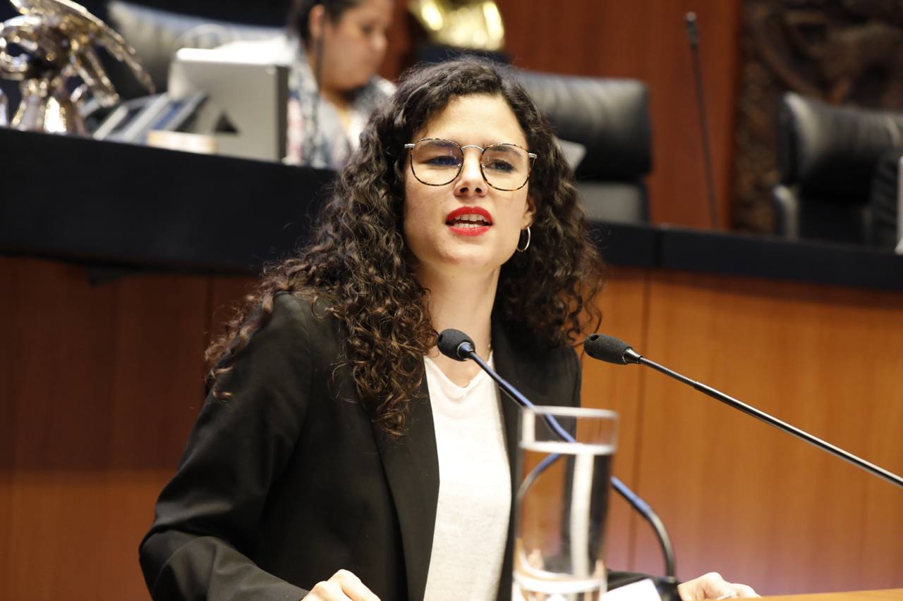 Luisa María Alcalde, secretaria de Gobernación. (Fotografía tomada de la Web)